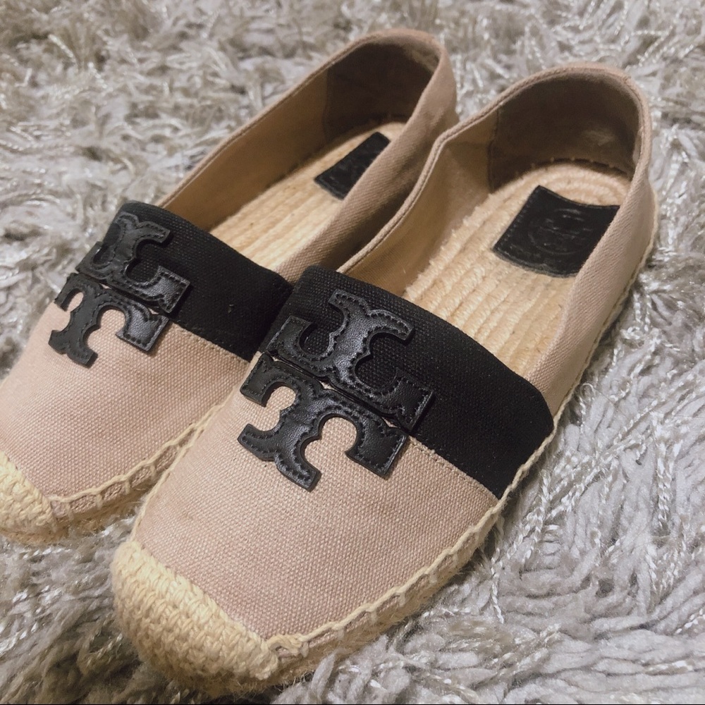 Tory Burch Espadrilles size 5 ( only wear 1 time)